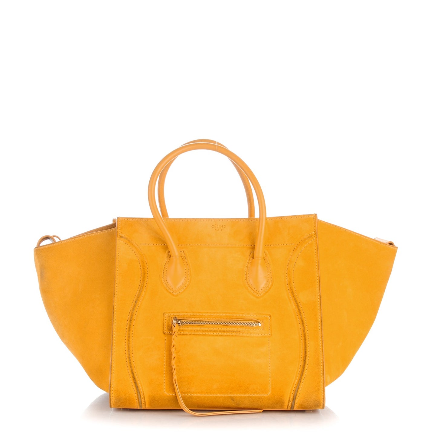 Suede Medium Phantom Luggage Amber