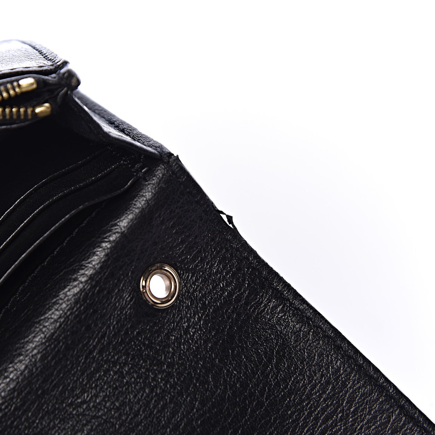 Grainy Print Bayswater Clutch Wallet Black