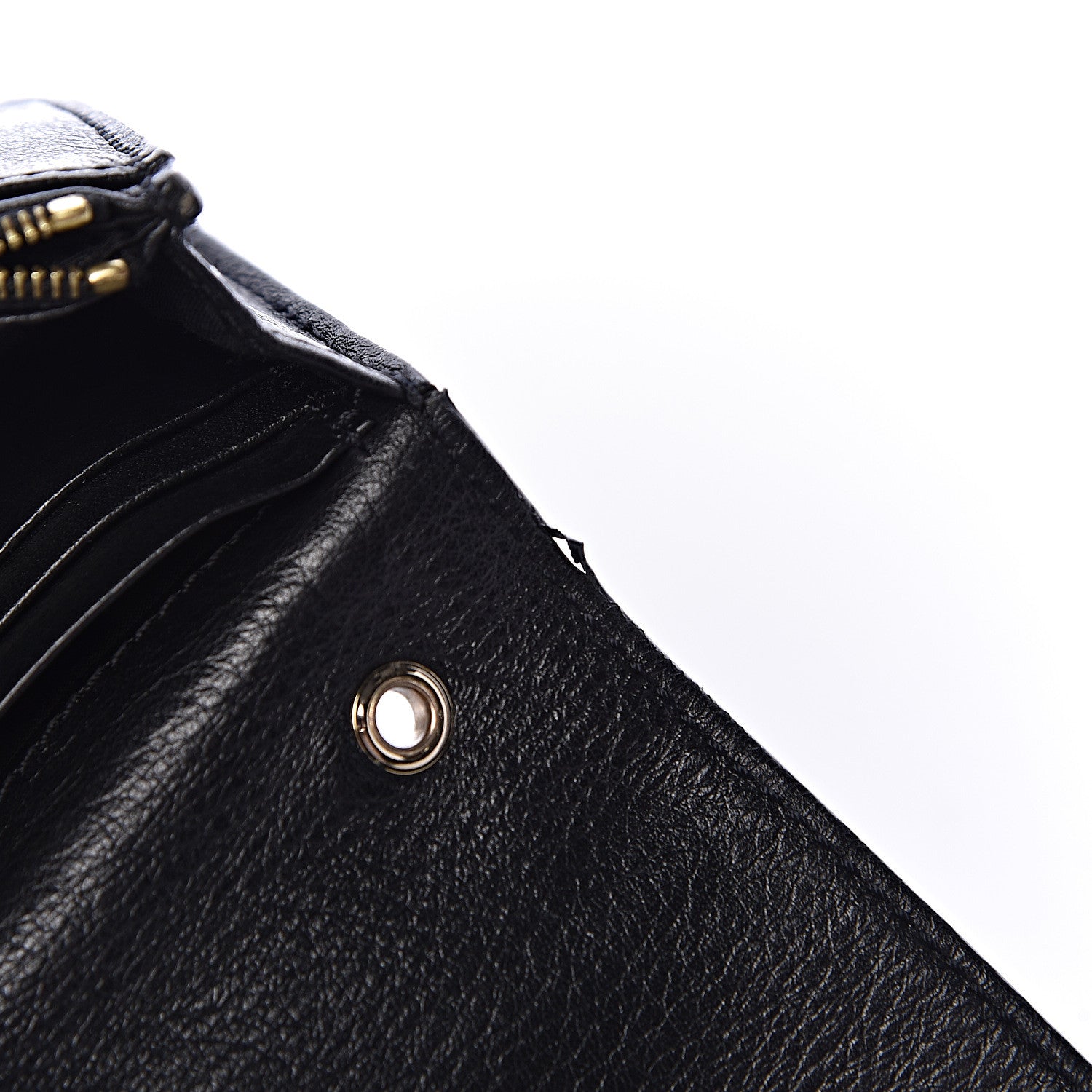 Mulberry Grainy Print Bayswater Clutch Wallet Black 7 of 13
