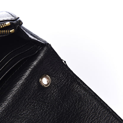 Mulberry Grainy Print Bayswater Clutch Wallet Black 7 of 13