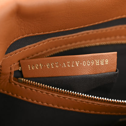 Fendi Nappa FF 1974 Embossed Baguette Brandy 7 of 12