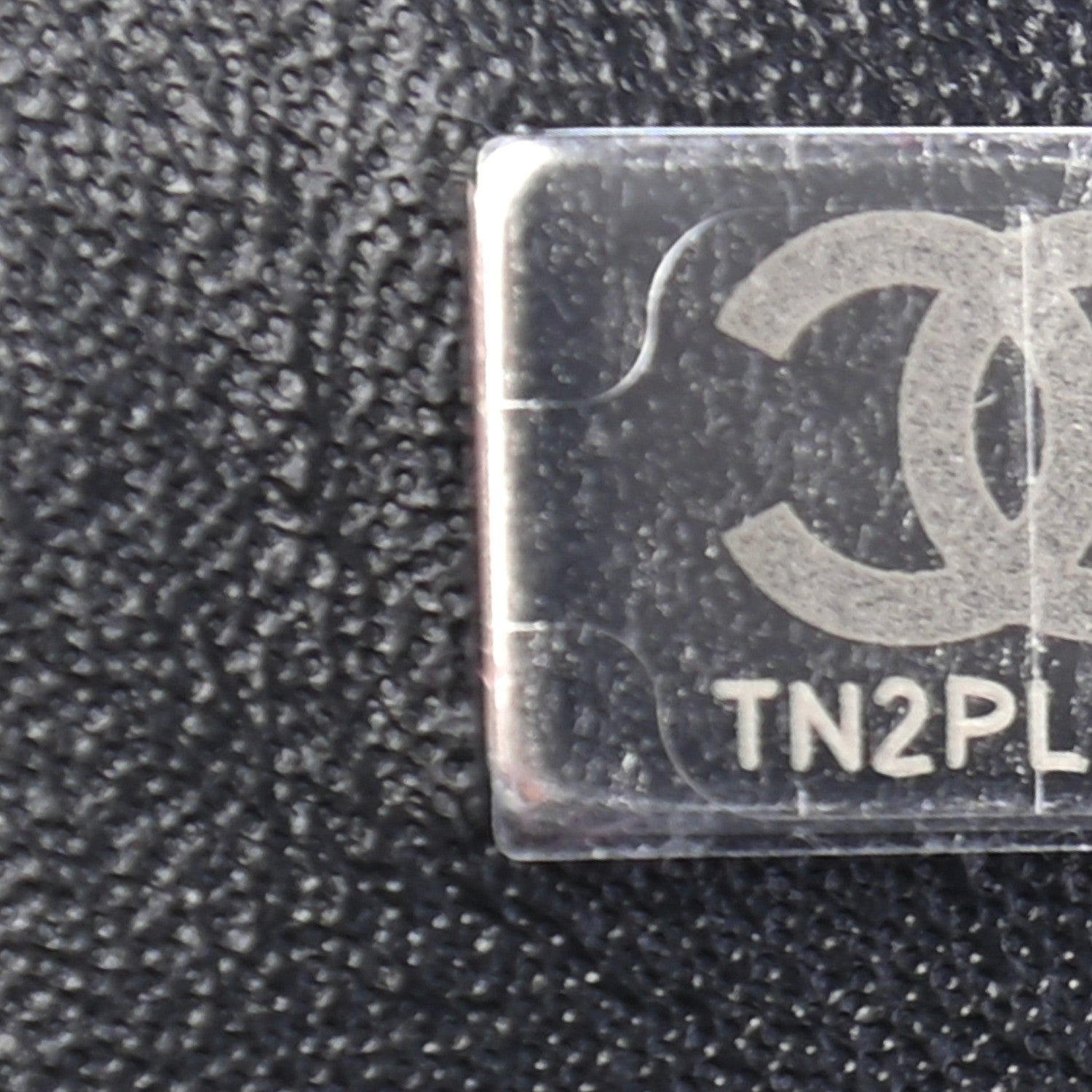 Chanel Lambskin Quilted Mini Rectangular Flap So Black 7 of 9