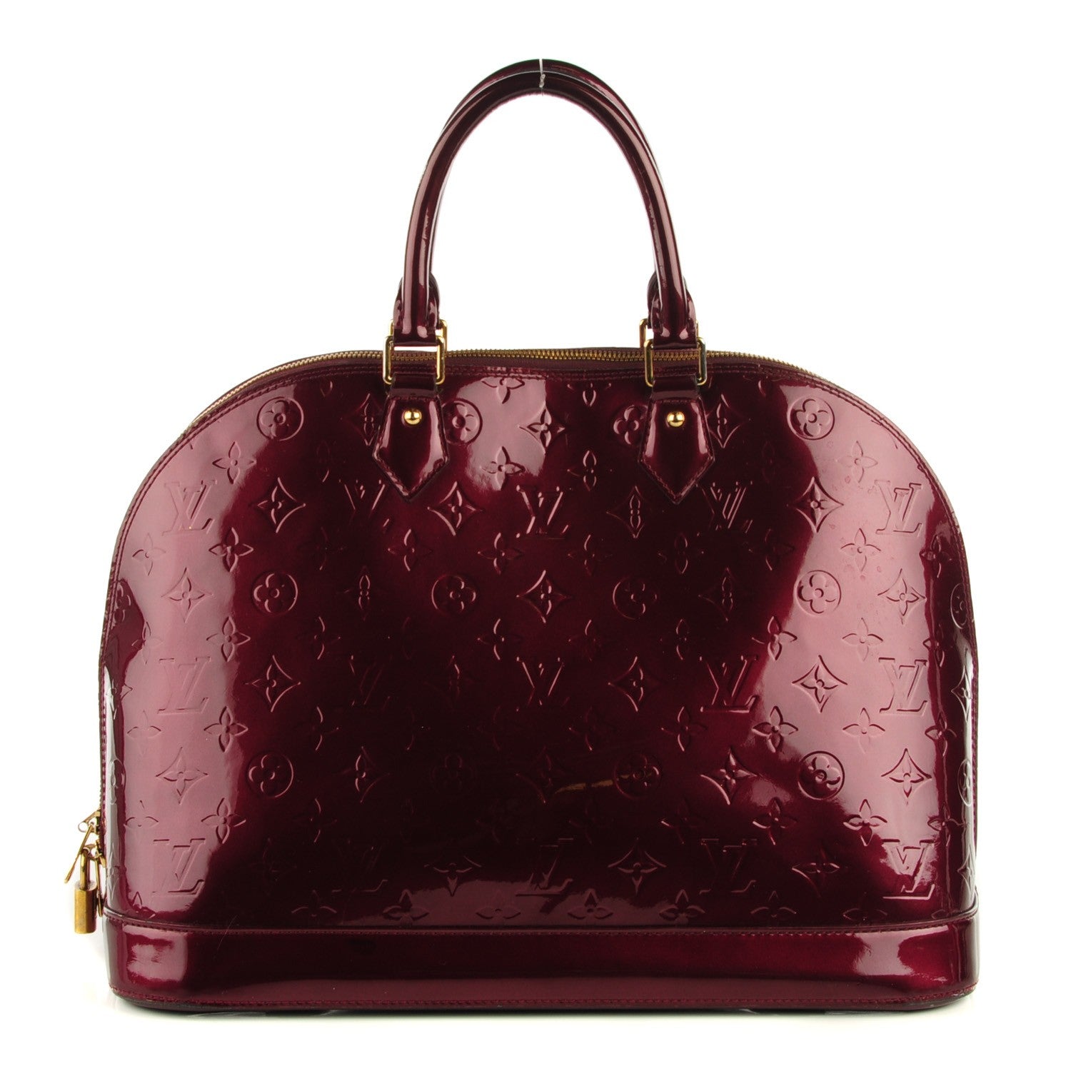 Louis Vuitton Vernis Alma GM Rouge Fauviste 1 of 7