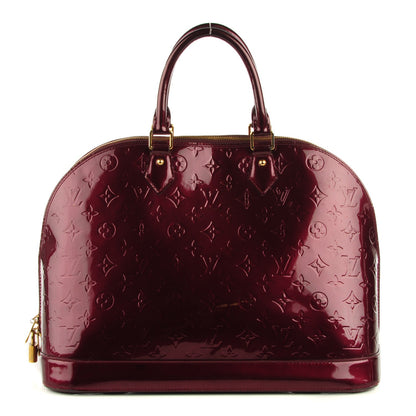 Louis Vuitton Vernis Alma GM Rouge Fauviste 1 of 7