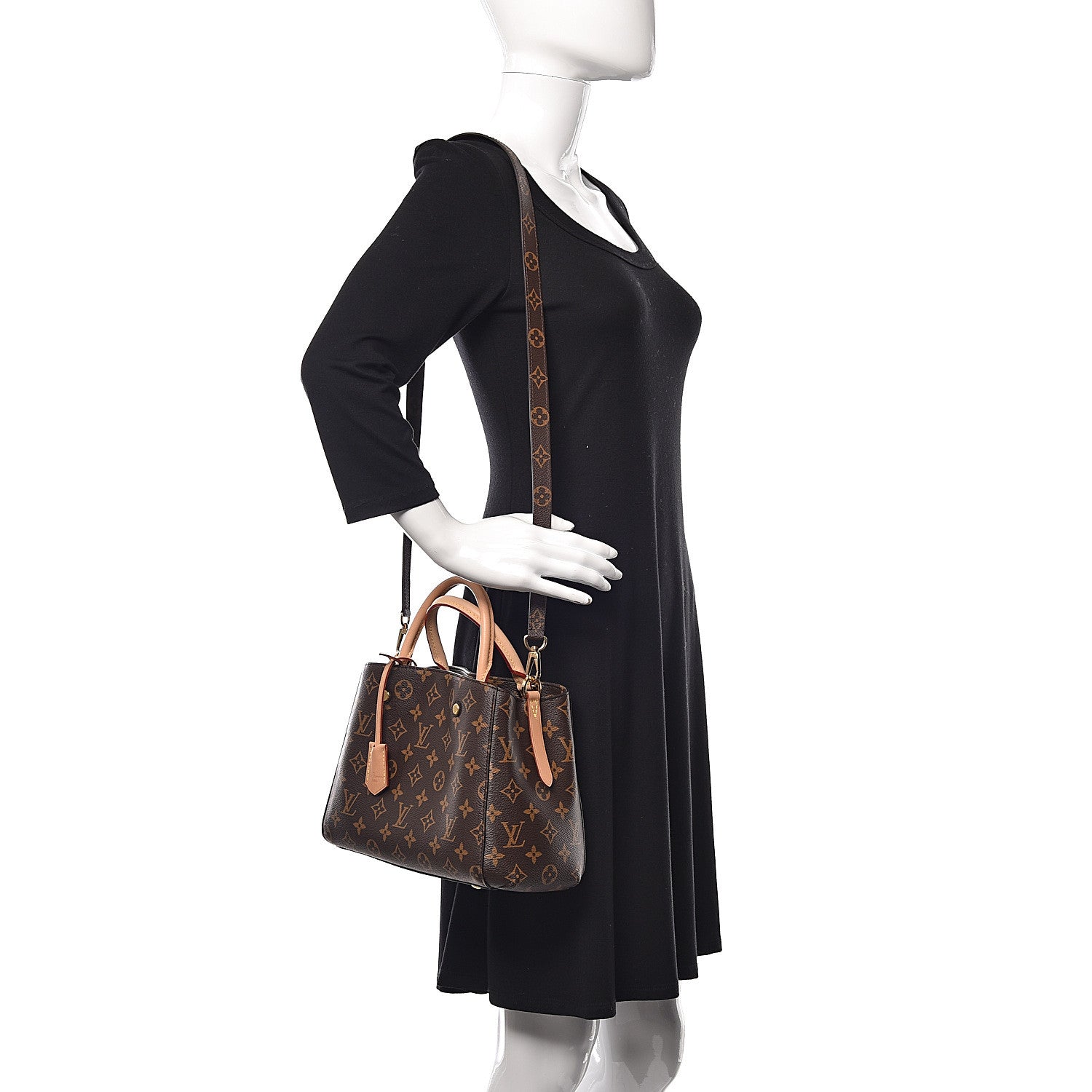 Louis Vuitton Monogram Montaigne BB 2 of 9