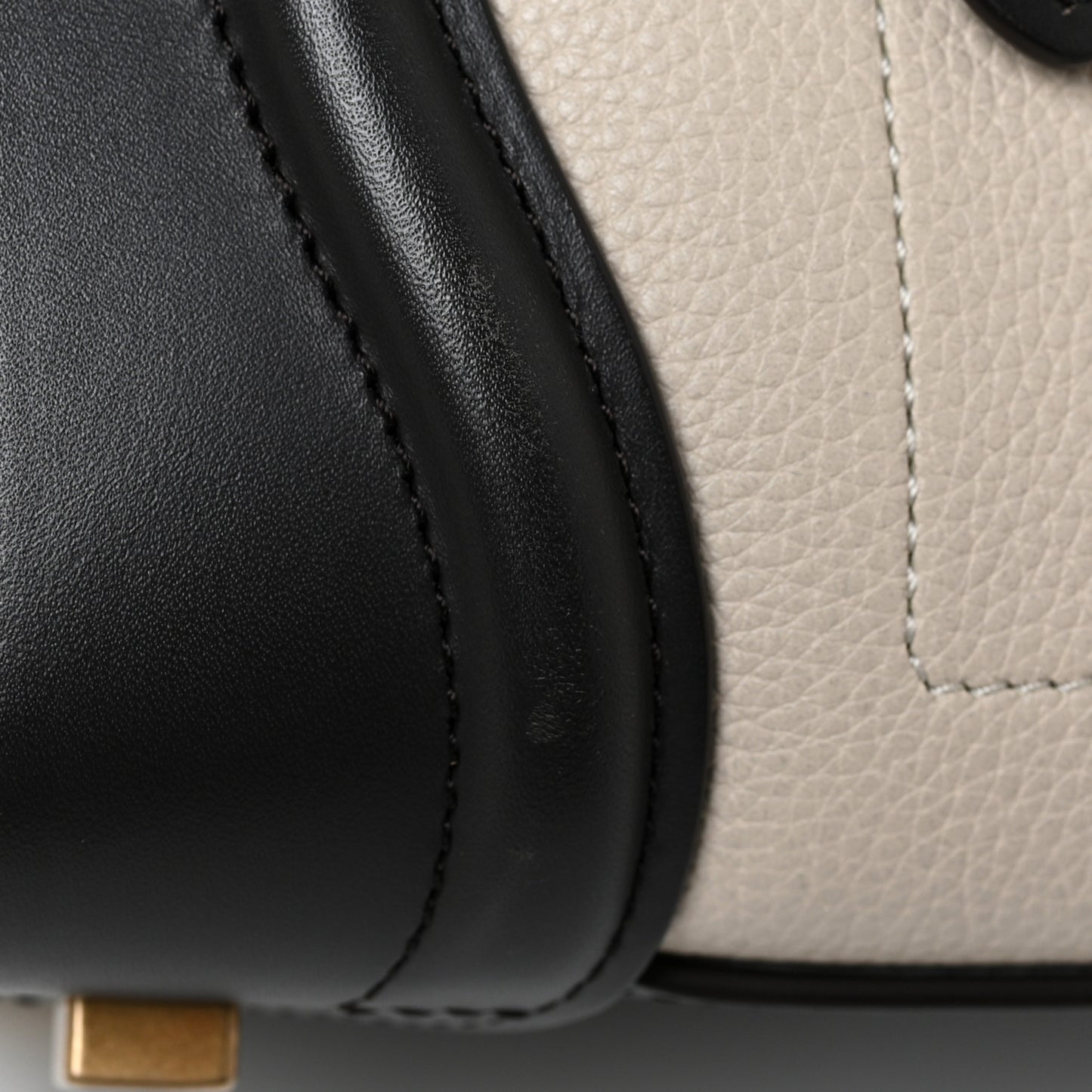 Baby Grained Calfskin Nubuck Micro Tri-Color Luggage Desert
