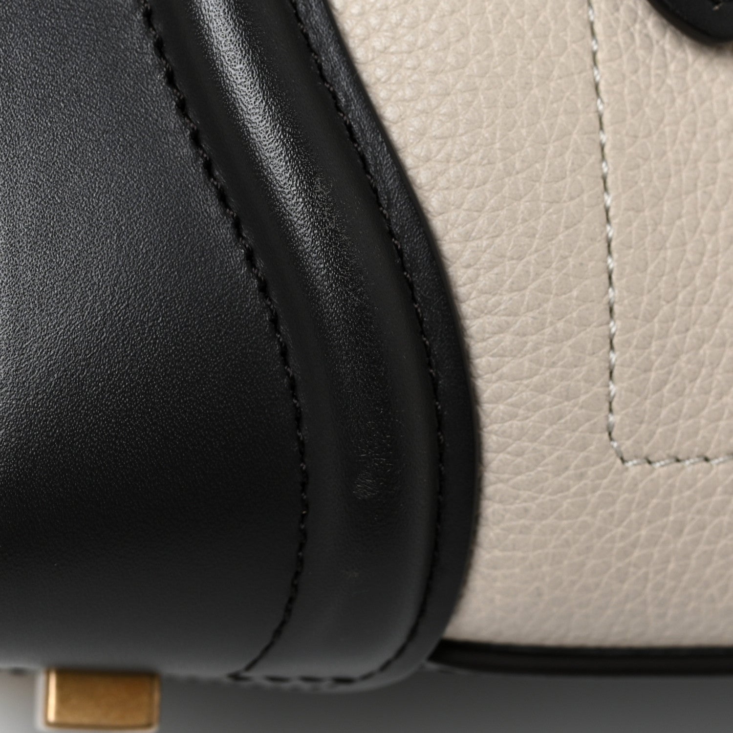 Celine Baby Grained Calfskin Nubuck Micro Tri-Color Luggage Desert 15 of 16