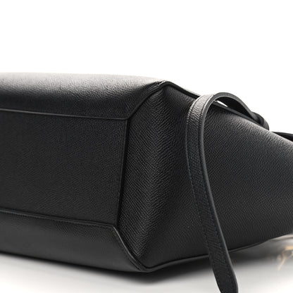 Celine Grained Calfskin Micro Belt Bag Black 10 of 10