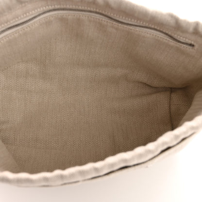 Hermes Canvas Barenia Fourbi 25 MM Pouch Naturel Fauve 5 of 8