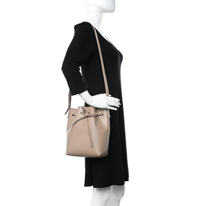 Mansur Gavriel Saffiano Mini Bucket Bag Elefante 2 of 10