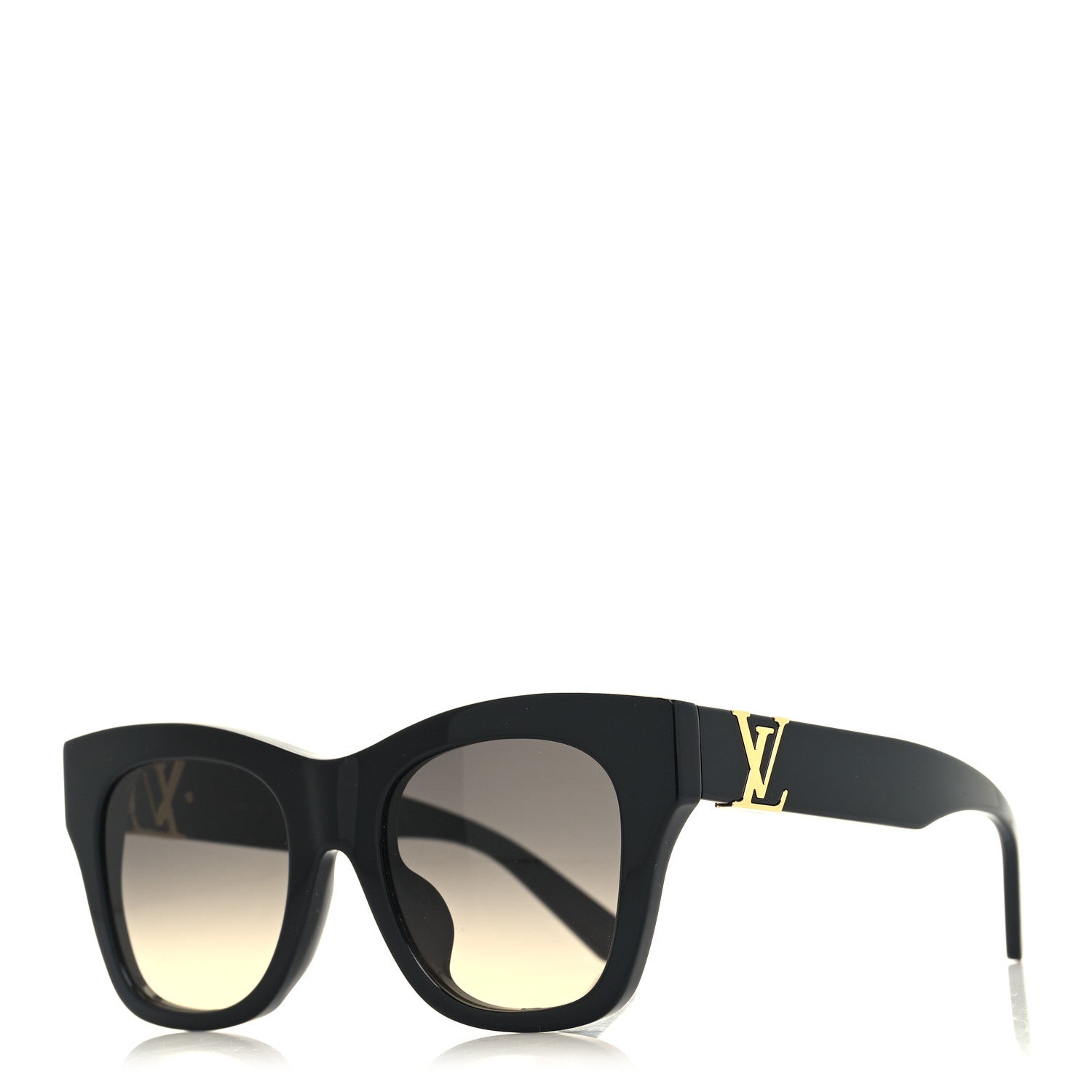 Louis Vuitton Acetate My Monogram Square Sunglasses Z1523W Black 1 of 7
