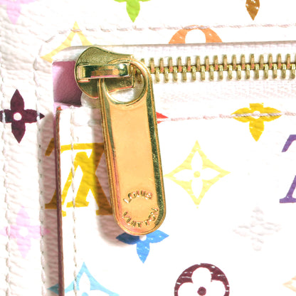 Louis Vuitton Monogram Multicolor Eugenie Wallet White 5 of 8
