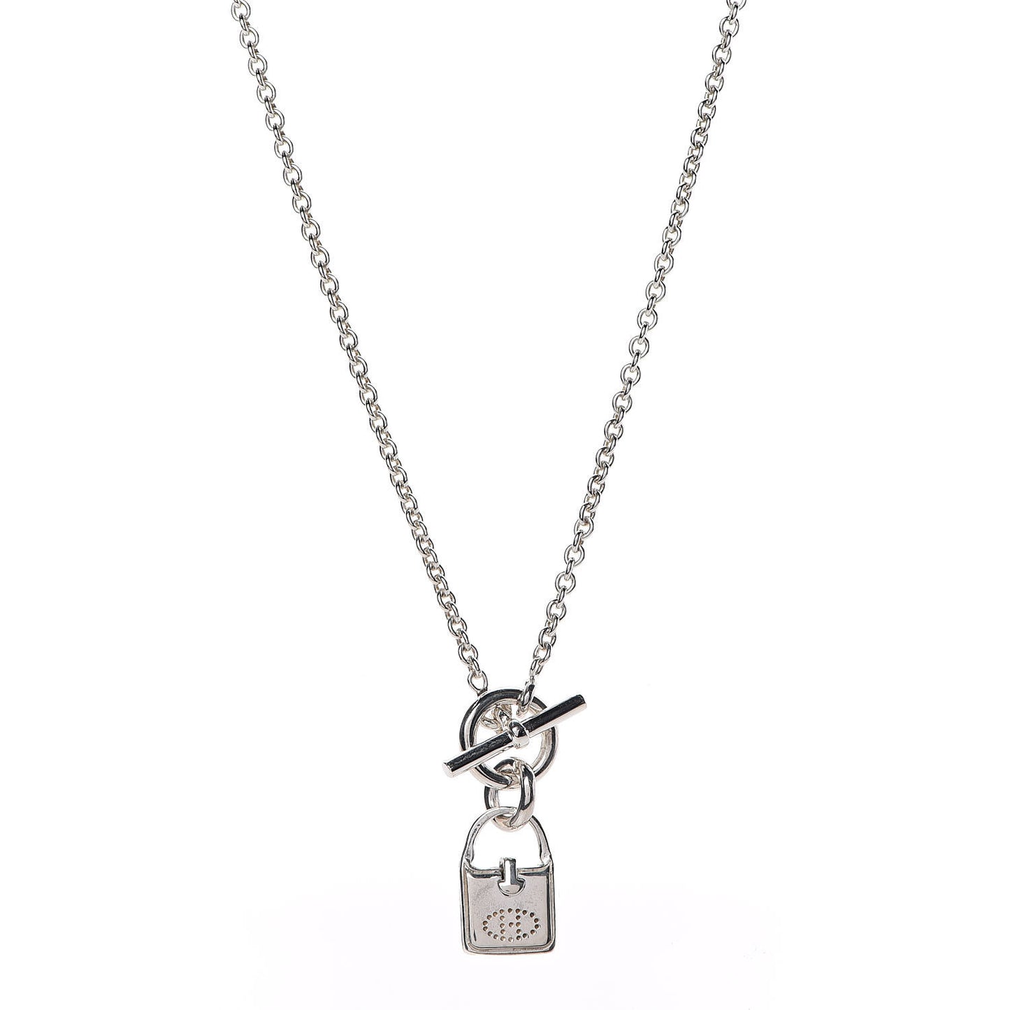 Sterling Silver Evelyne Charm Pendant Necklace