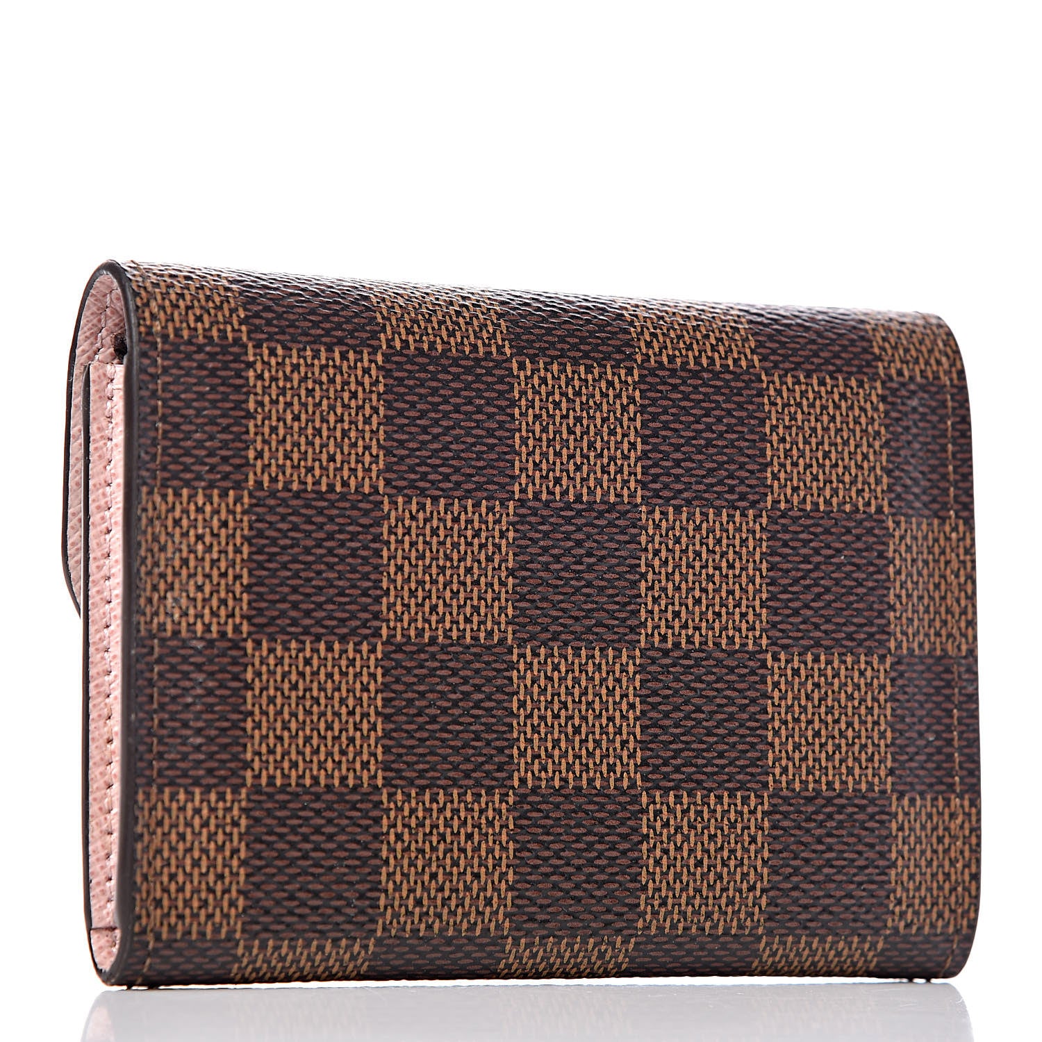 Louis Vuitton Damier Ebene Rosalie Coin Purse Rose Ballerine 3 of 8