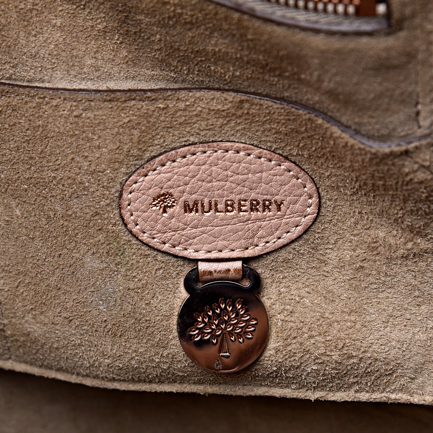 Shrunken Calfskin Bayswater Blush