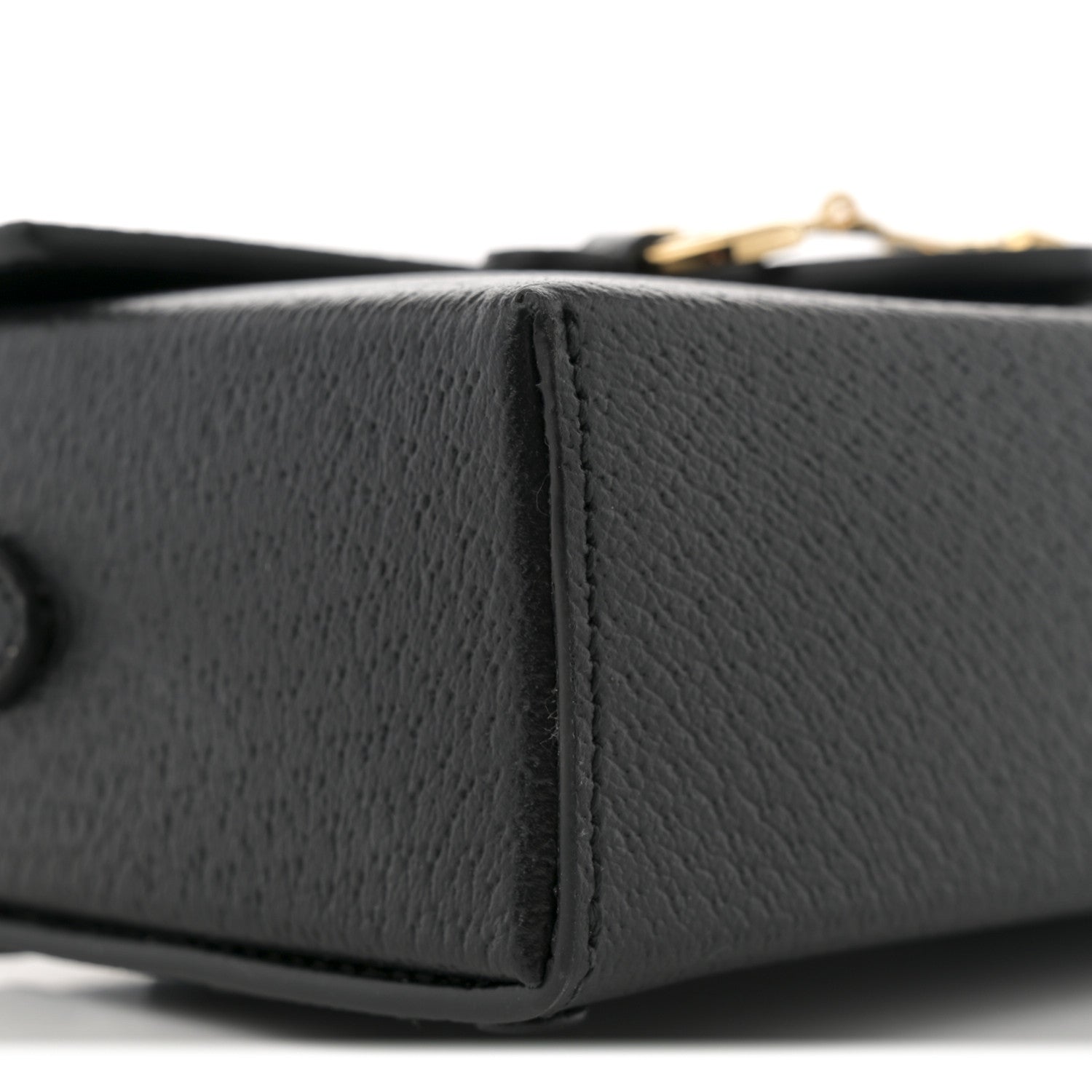 Gucci Calfskin Horsebit 1955 Shoulder Bag Black 8 of 10