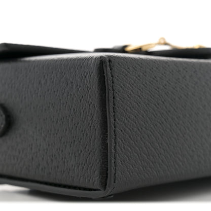 Gucci Calfskin Horsebit 1955 Shoulder Bag Black 8 of 10