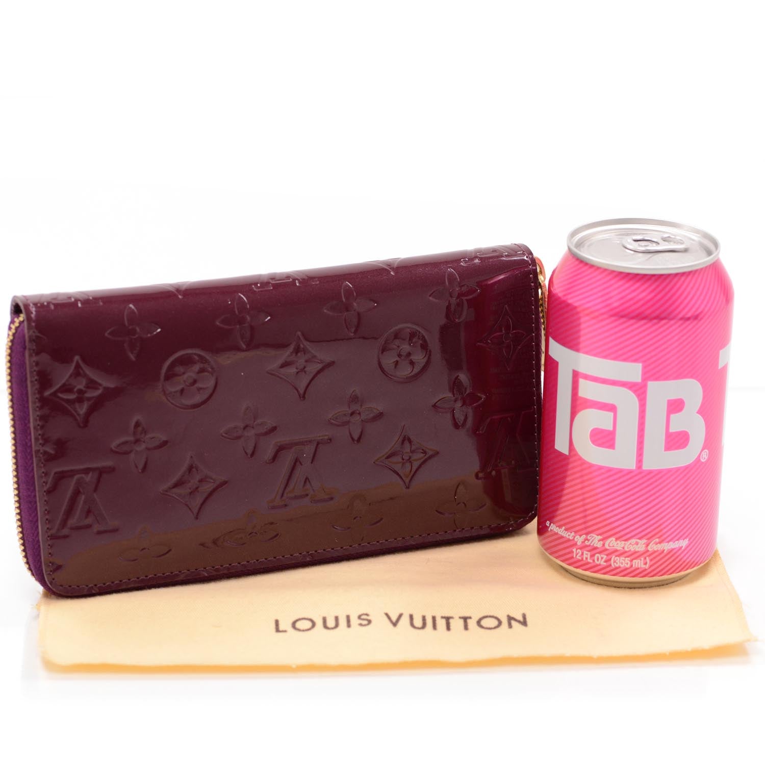 Louis Vuitton Vernis Zippy Wallet Violet 2 of 8