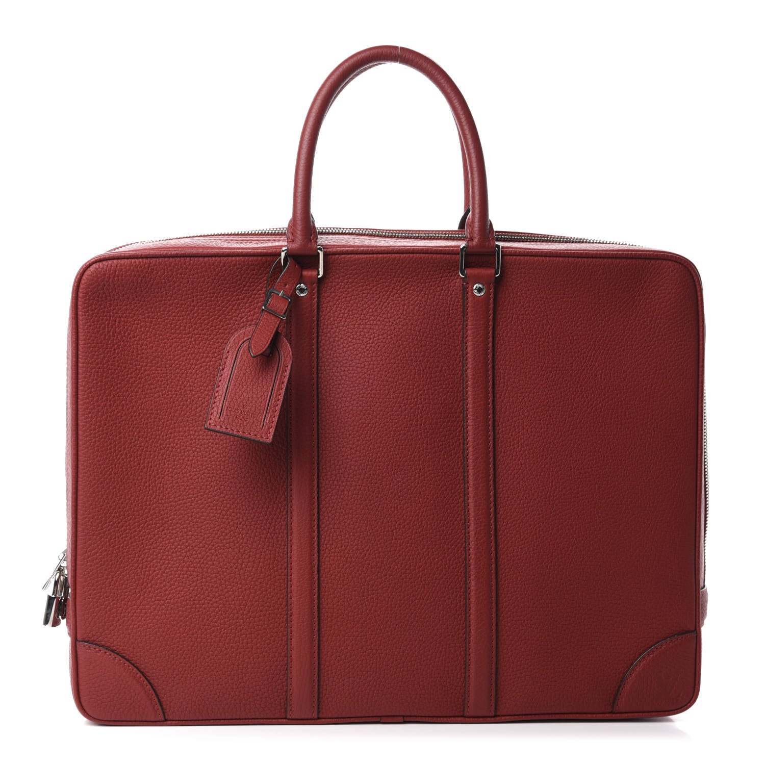 Louis Vuitton Taurillon Porte-Documents Voyage Rouge 1 of 11