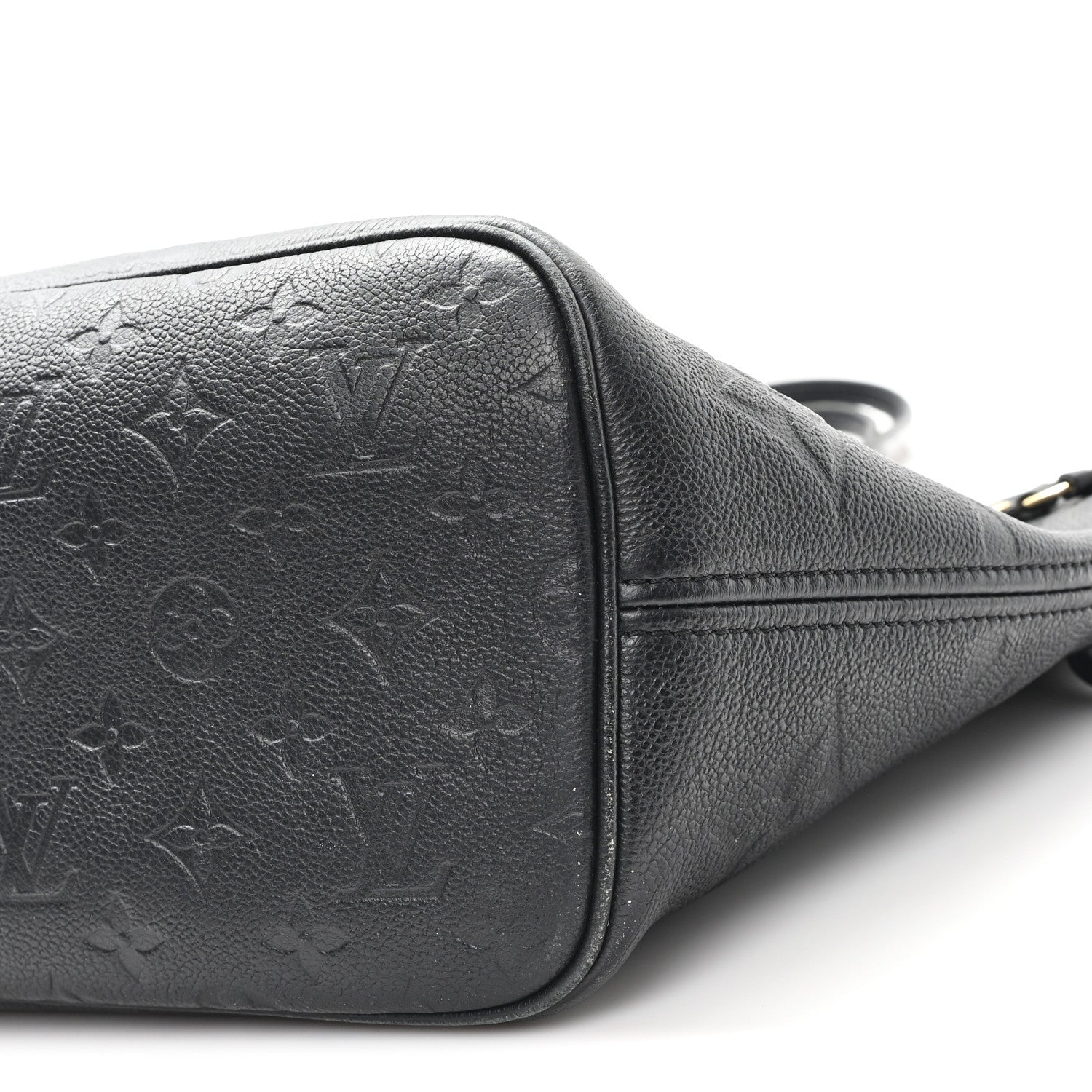 Louis Vuitton Empreinte Monogram Giant Neverfull MM Black 9 of 11