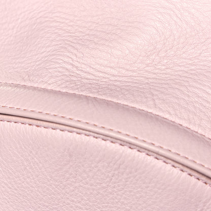Balenciaga Smooth Calfskin Logo Small Everyday Backpack Light Rose Black 13 of 14