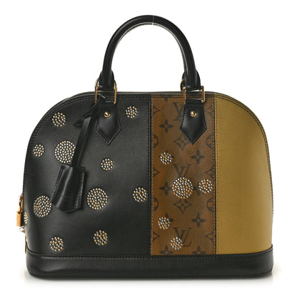 Louis Vuitton Reverse Monogram Studded Night Lights Alma PM 1 of 9