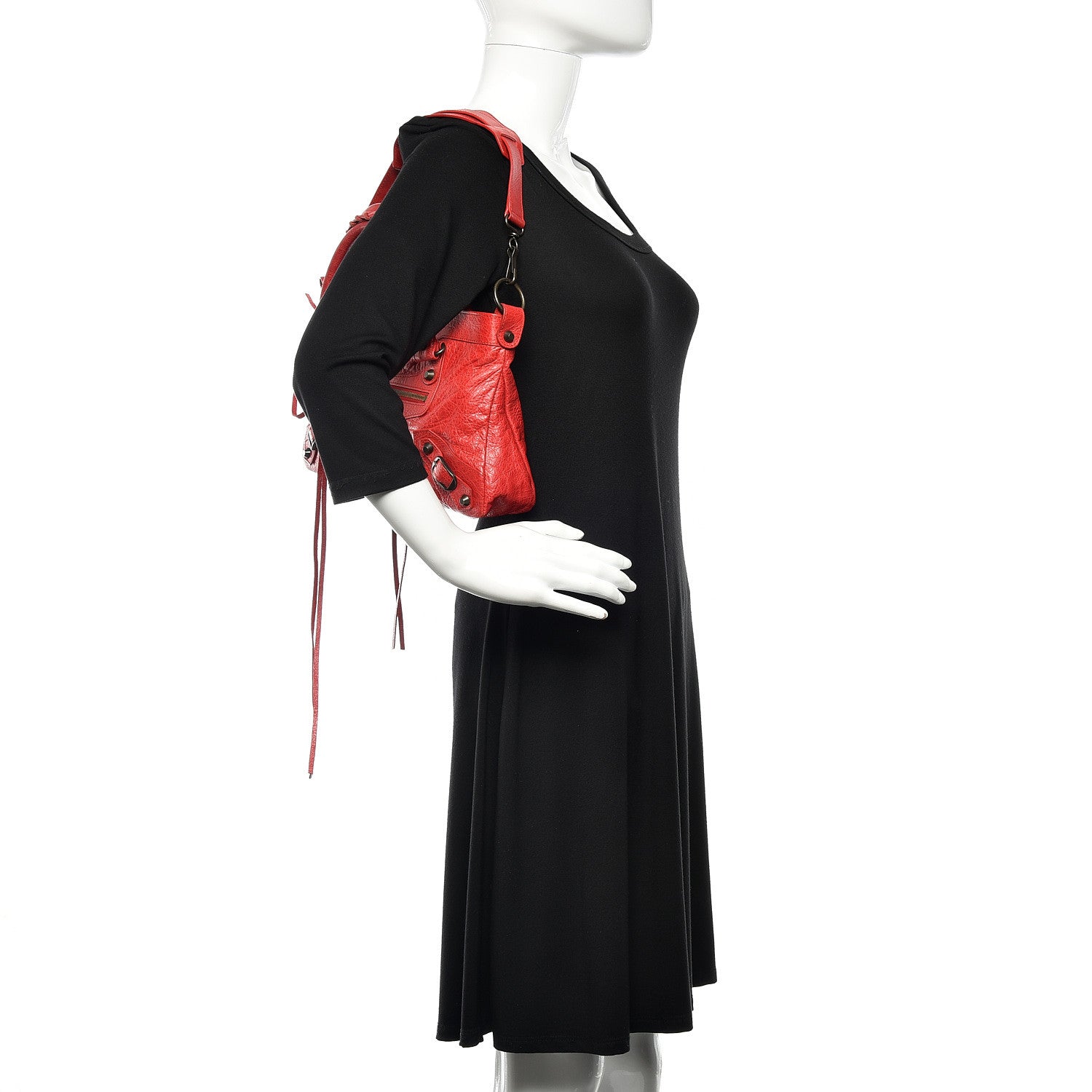 Balenciaga Agneau Classic Hardware First Rouge Coquelicot 2 of 12