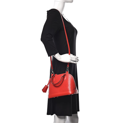Louis Vuitton Epi Alma BB Coquelicot 2 of 10