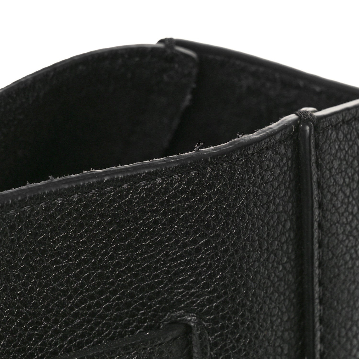 Celine Soft Grained Calfskin Small Belt Cabas Phantom Black 7 of 9