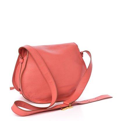 Chloe Calfskin Medium Marcie Round Crossbody Bag Paradise Pink 3 of 10