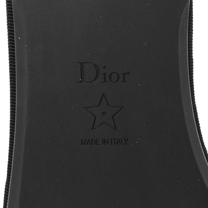 Christian Dior Velvet Oblique Chez Moi Sandal 36 Deep Blue 8 of 10