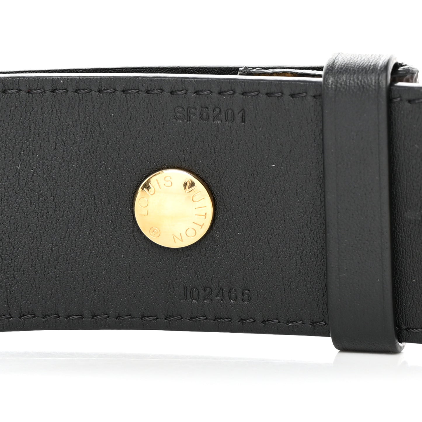 Monogram Adjustable Bandouliere Shoulder Strap Black