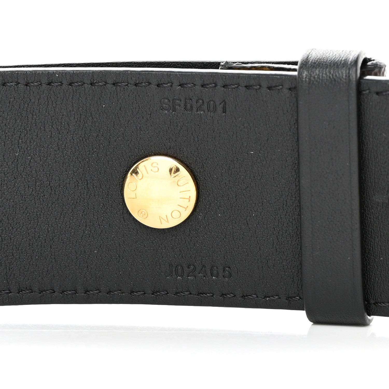 Louis Vuitton Monogram Adjustable Bandouliere Shoulder Strap Black 6 of 6
