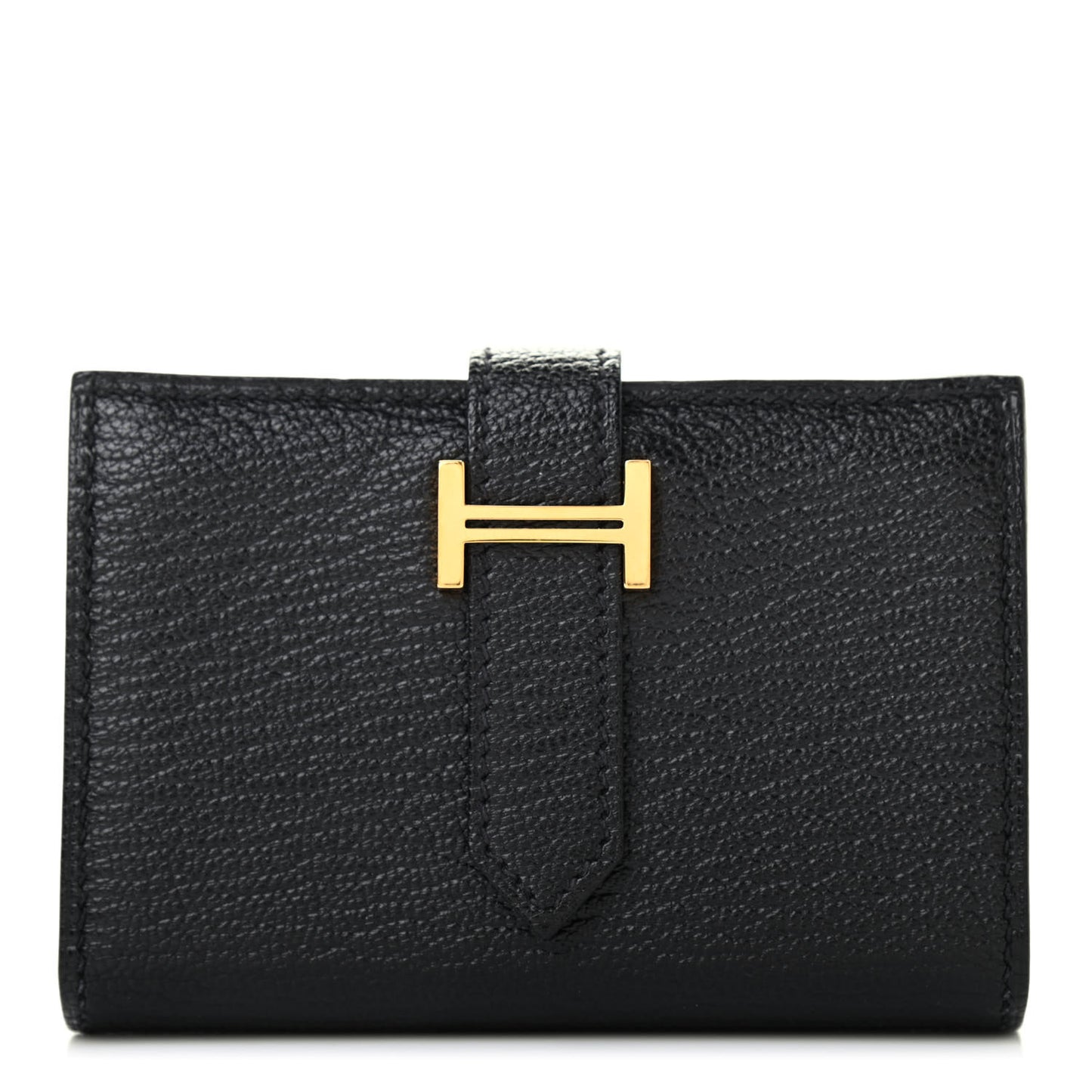 Chevre Mysore Mini Bearn Wallet Black