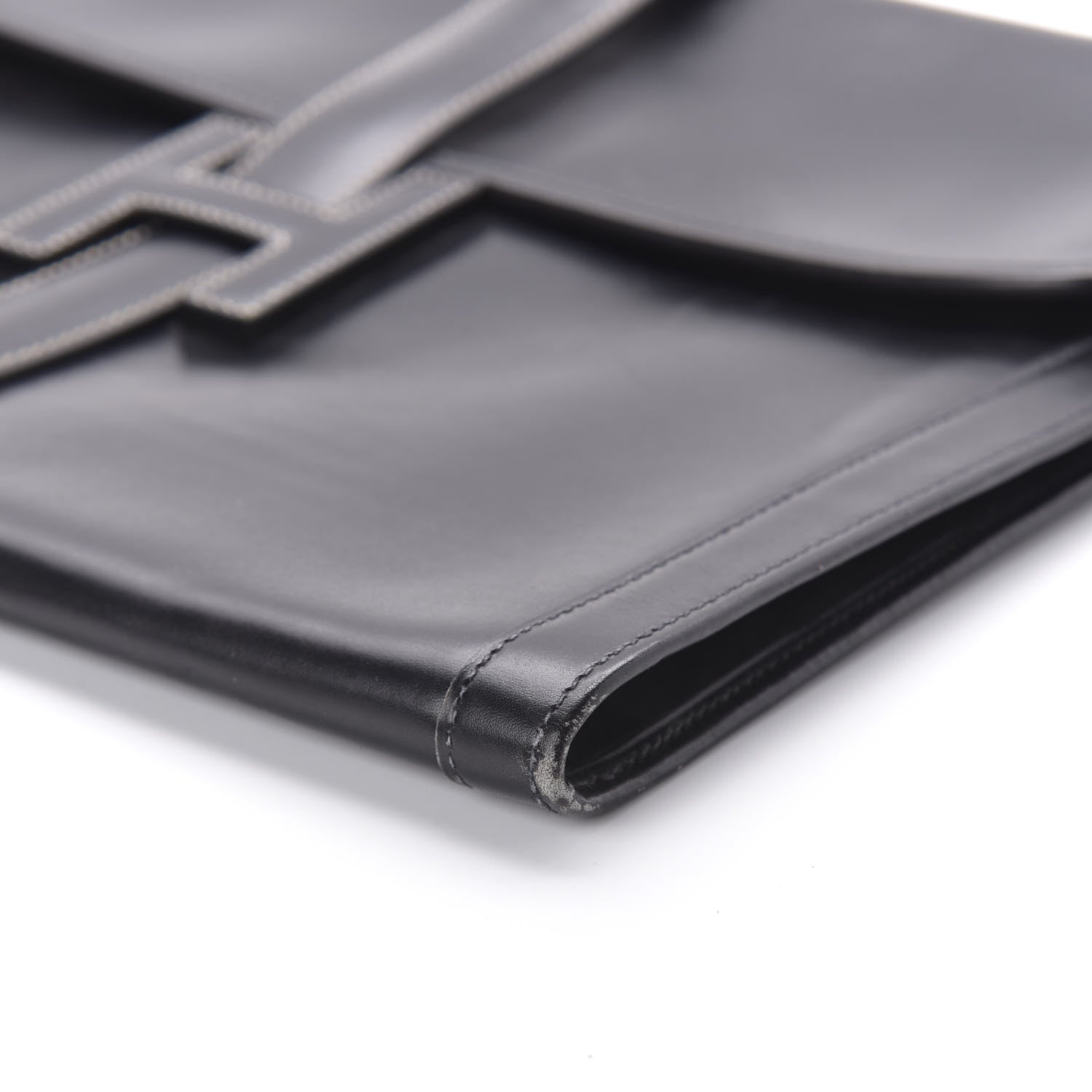 Hermes Box Jige GM Clutch Black 7 of 11