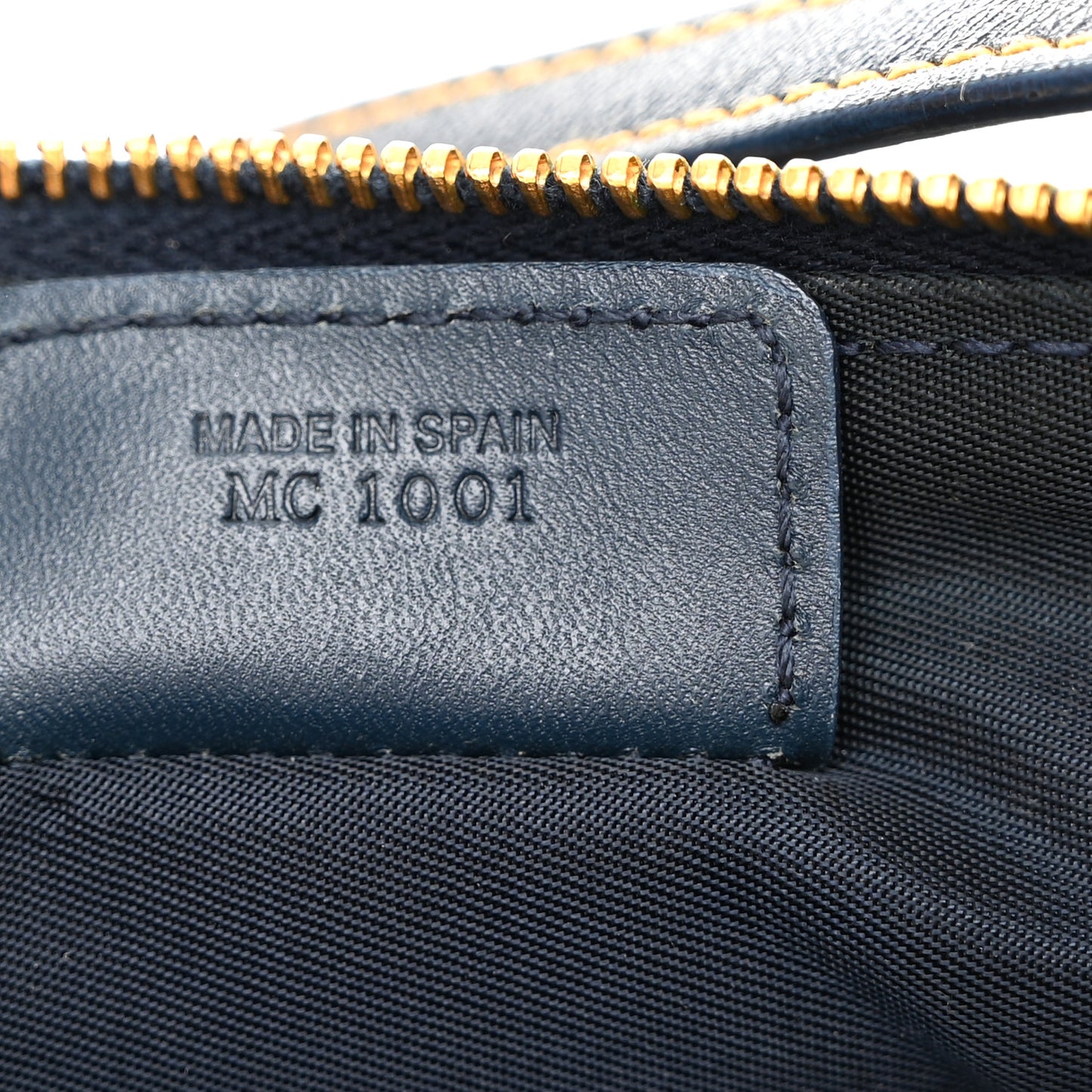 Monogram Mini Saddle Pochette Navy
