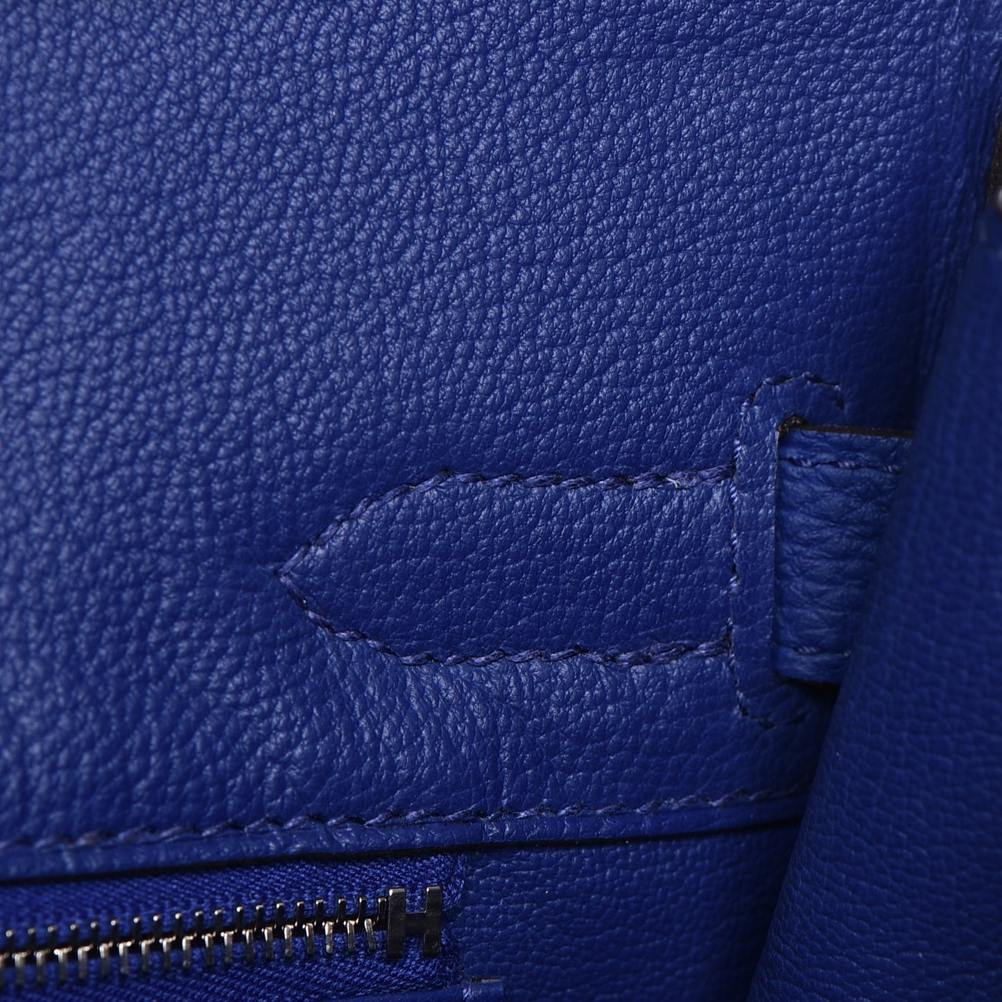 Togo Birkin 30 Bleu Electrique