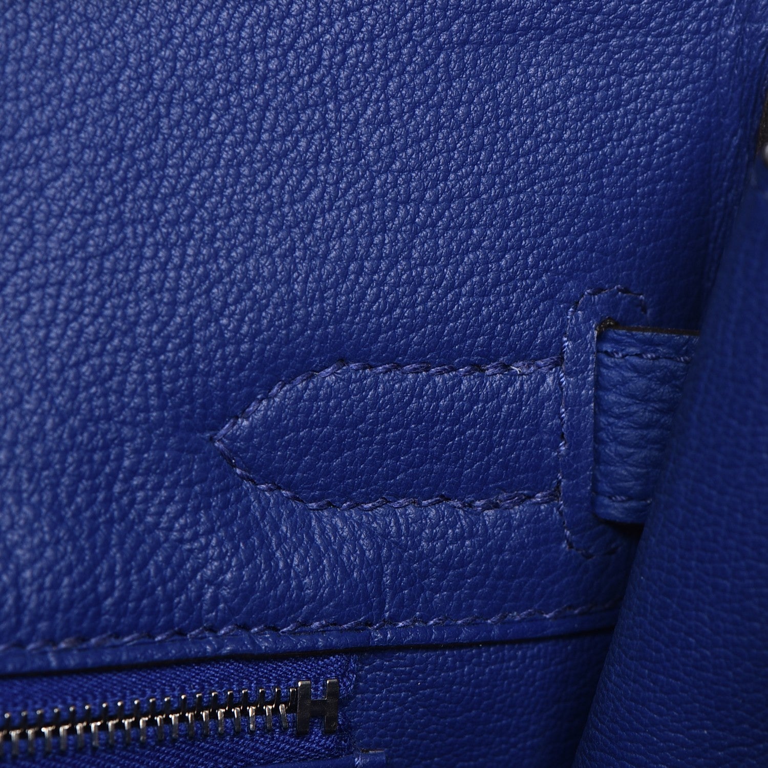 Hermes Togo Birkin 30 Bleu Electrique 19 of 30
