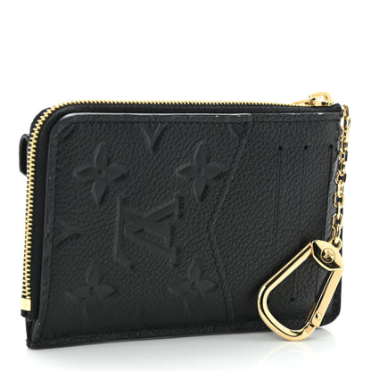 Louis Vuitton Empreinte Recto Verso Card Holder Black 3 of 8