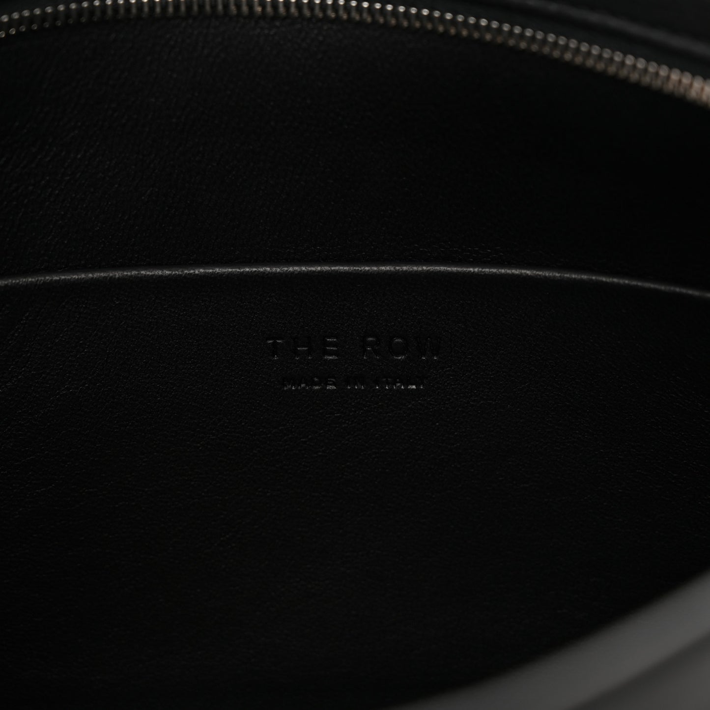 Grained Calfskin Rene Crossbody Black