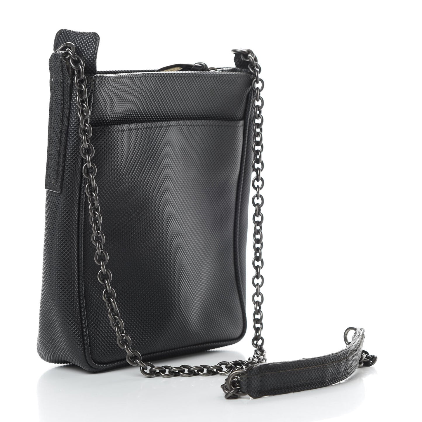 PVC Quilted Tote Black