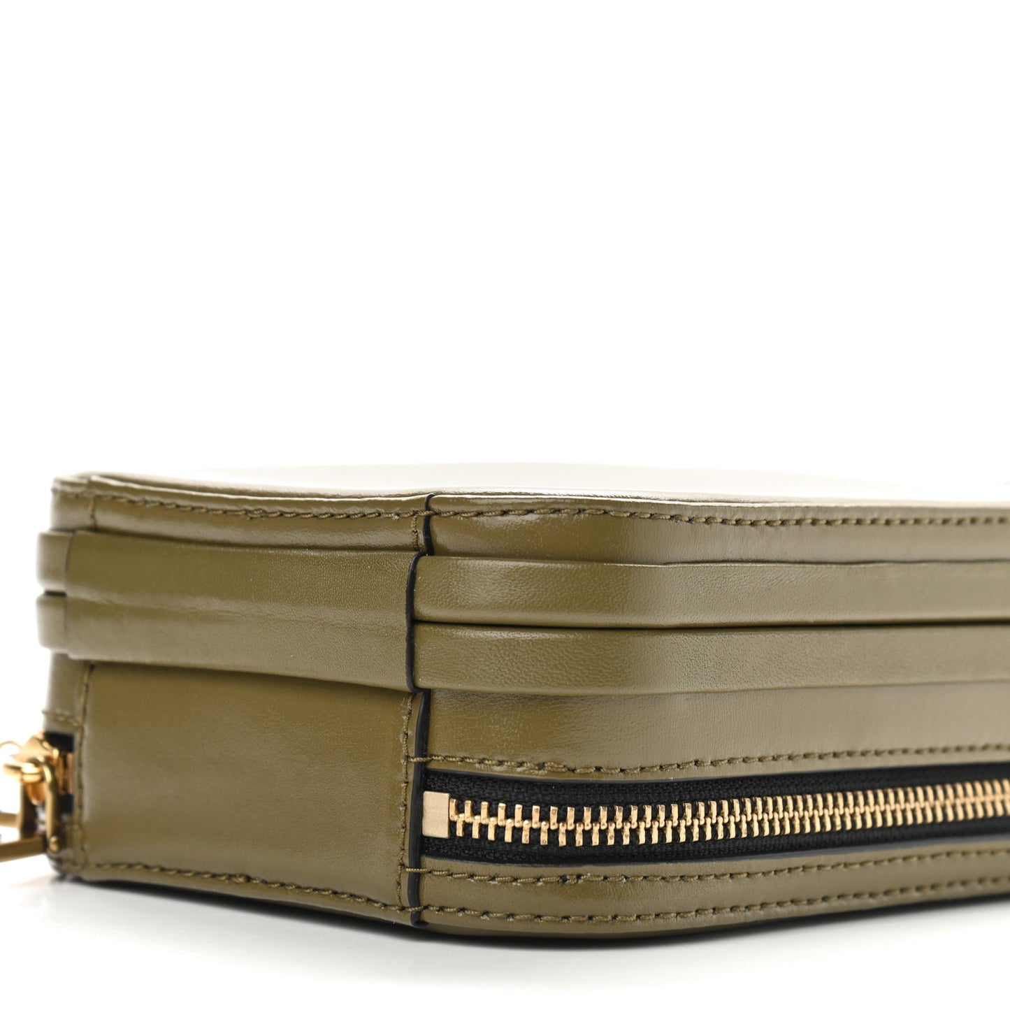Smooth Calfskin The Vanity Crossbody Bag Green