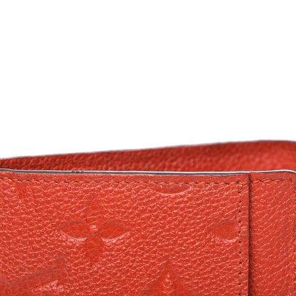 Louis Vuitton Empreinte Compact Curieuse Wallet Cherry 8 of 8