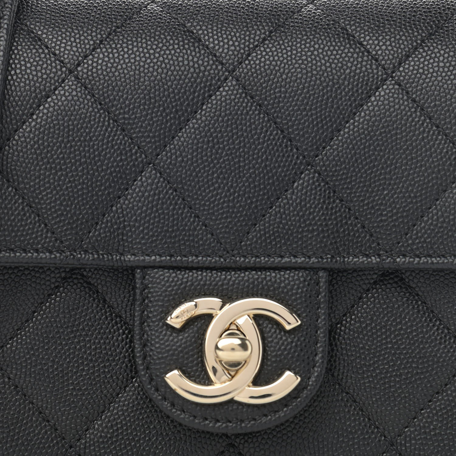 Chanel Caviar Quilted Like A Wallet Flap Black 8 of 11