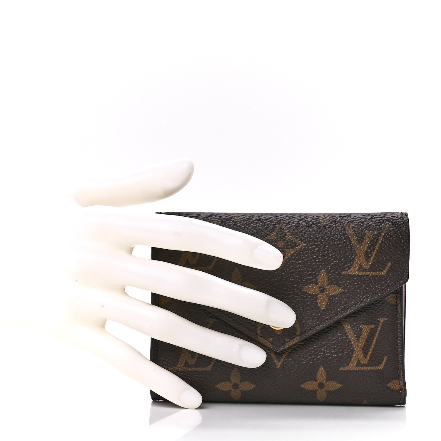 Louis Vuitton Monogram Victorine Wallet Rose Ballerine 2 of 12
