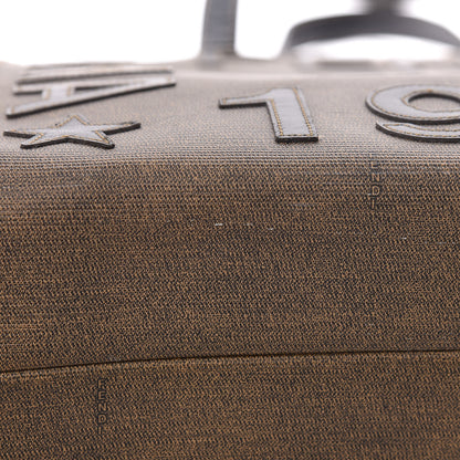 Fendi Canvas Roma 1925 Tote Tobacco 9 of 19