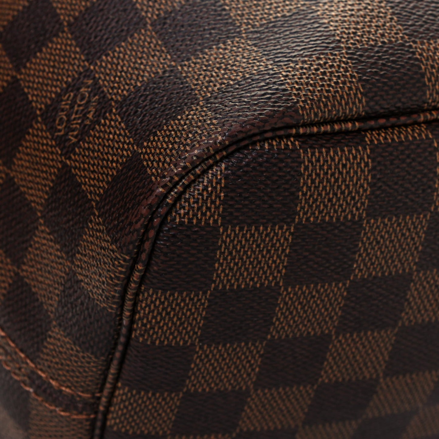 Damier Ebene Neo Neverfull MM Rose Ballerine