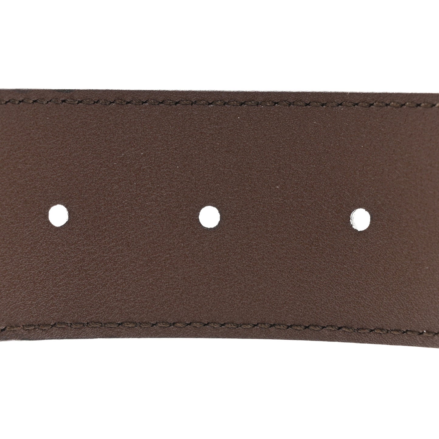 Monogram Jumbo GG Textured Dollar Calfskin Double G 40mm Belt 100 40 Camel Ebony