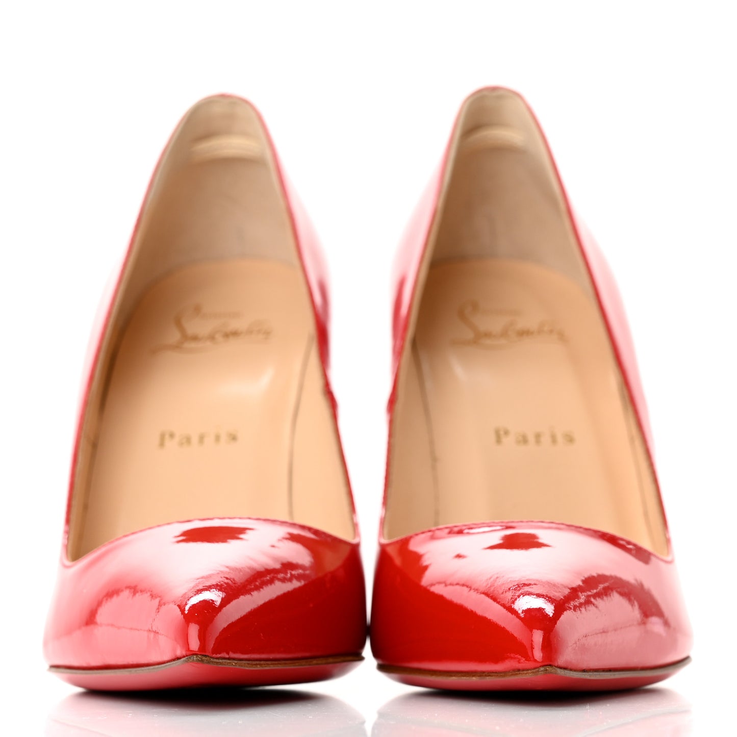 Patent Batignolles 100 Pumps 36 Rouge Lipstick