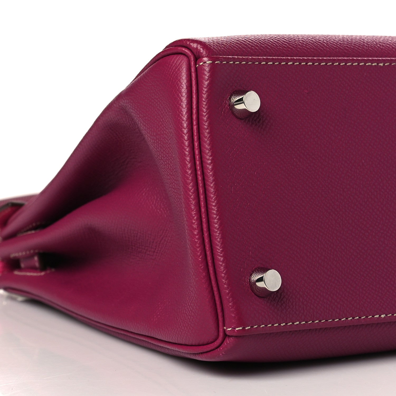 Hermes Epsom Candy Kelly Retourne 28 Tosca Rose Tyrien 8 of 12